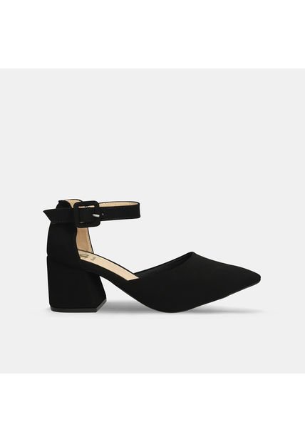 Tacones Para Mujer Bata Negro Kala