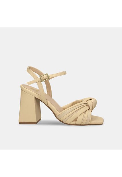 Sandalias Para Mujer Bata Beige Jovia