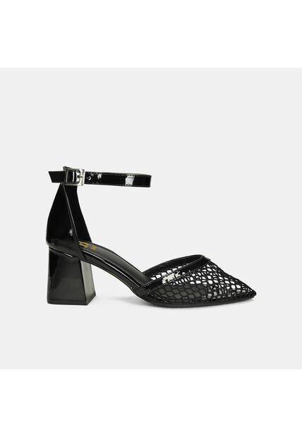 Tacones Para Mujer Bata Negro Katriel