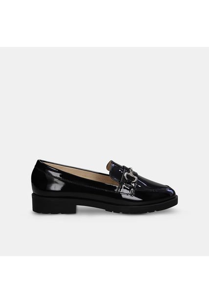 Mocasines Para Mujer Bata Negro Keith