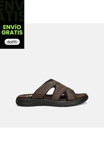 Sandalias Para Hombre Bata Comfit Chocolate Marlon Chot BATA COMFIT