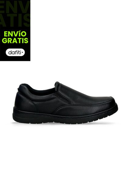 Mocasines Para Hombre Bata Comfit Negro Lucas Moc