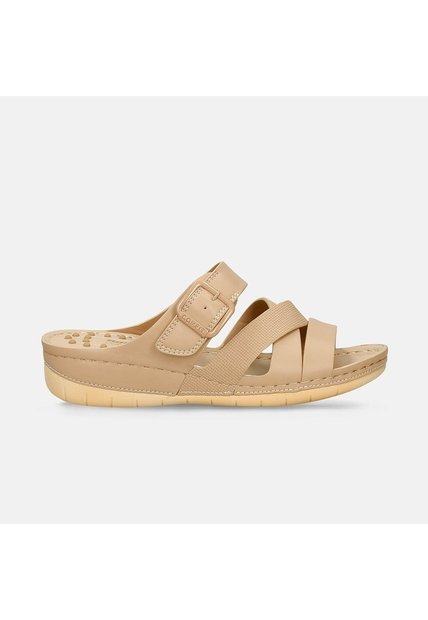 Sandalias Para Mujer Bata Comfit Nude Jylta