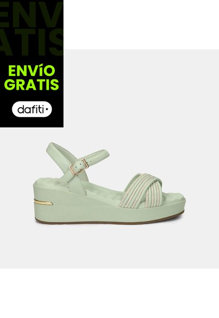 Sandalias Para Mujer Bata Comfit Verde Landy Mina