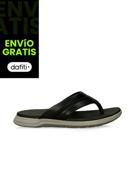 Chanclas Para Hombre Bata Comfit Negro Jonathan Sandal Summer