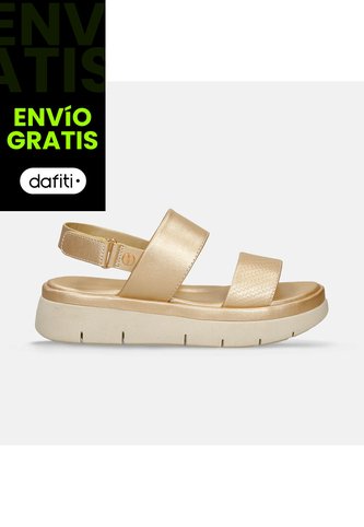 Sandalias Para Mujer Bata Comfit Champaña Jova Felicia BATA COMFIT