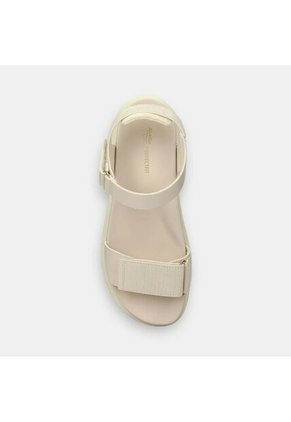Sandalias Para Mujer Bata Comfit Beige Aurora