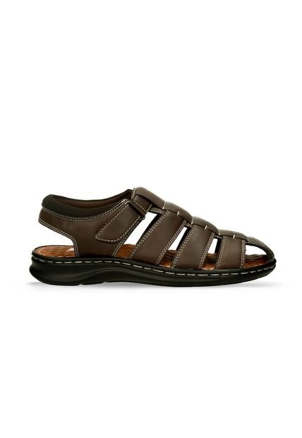 Sandalias Café Oscuro Bata Comfit Genaro Sandal Hombre