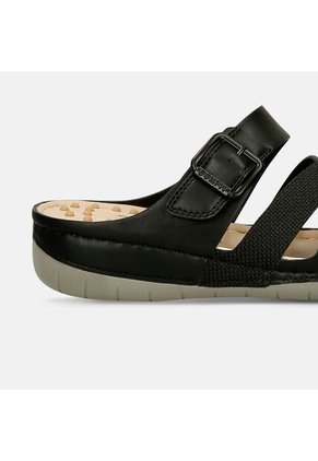 Sandalias Para Mujer Bata Comfit Negro Jylta