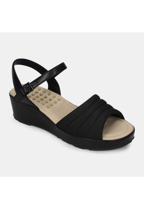 Sandalias Para Mujer Bata Comfit Negro Liz Catherine