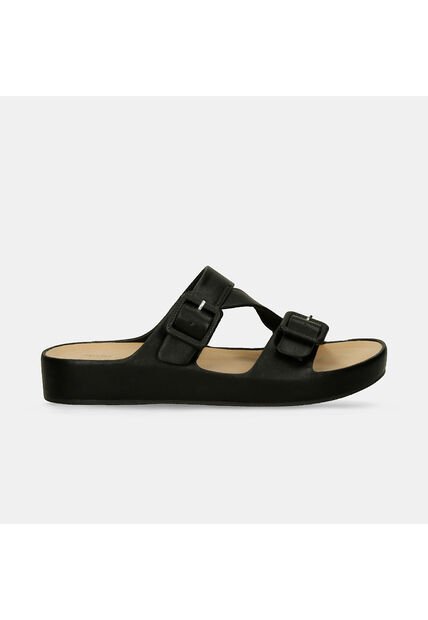 Sandalias Para Mujer Bata Comfit Negro Jukari