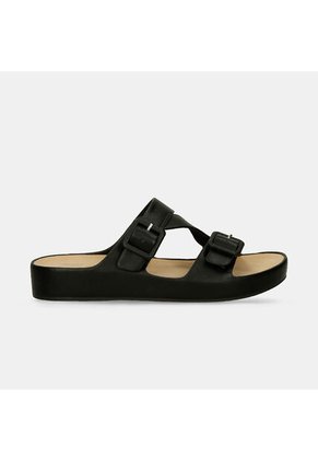 Sandalias Para Mujer Bata Comfit Negro Jukari