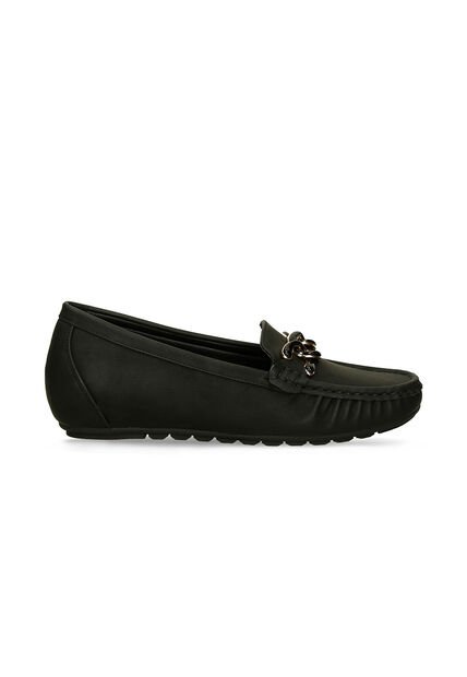 Mocasines Para Mujer Bata Comfit Negro Irma