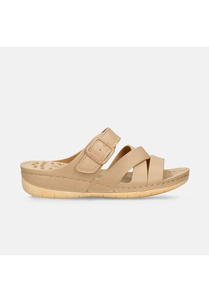 Sandalias Para Mujer Bata Comfit Nude Jylta