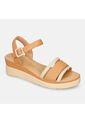 Sandalias Para Mujer Bata Comfit Camel Jilaria de BATA COMFIT