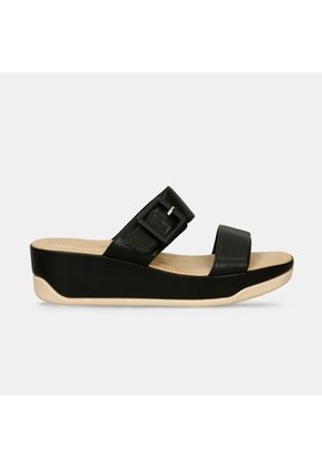Sandalias Para Mujer Bata Comfit Negro Jacinta