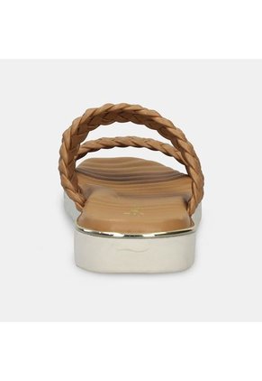 Sandalias Para Mujer Bata Comfit Camel Jenna Megan