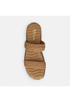 Sandalias Para Mujer Bata Comfit Camel Jenna Megan