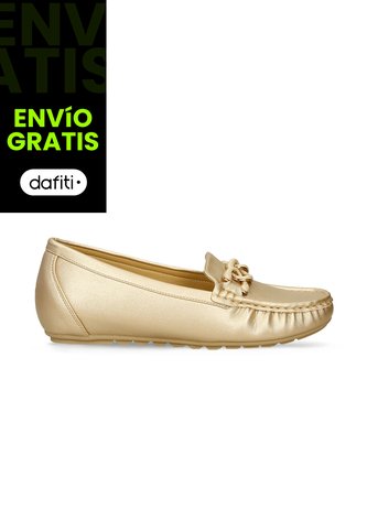 Mocasines Para Mujer Bata Comfit Champaña Irma BATA COMFIT