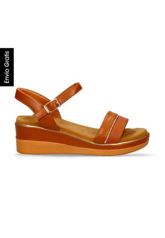 BATA COMFIT - Sandalias Camel Bata Comfit Helena Mujer