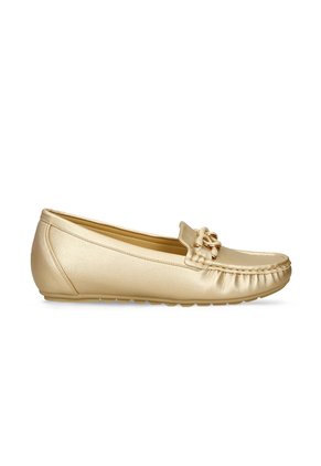 Mocasines Para Mujer Bata Comfit Champaña Irma