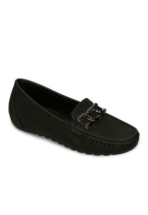 Mocasines Para Mujer Bata Comfit Negro Irma