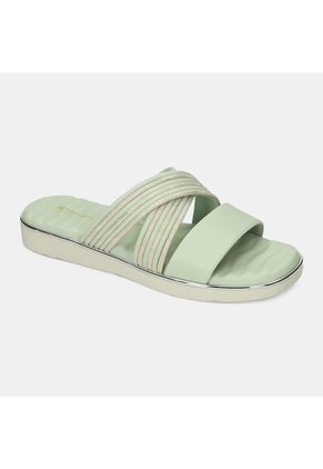 Sandalias Para Mujer Bata Comfit Verde Laxy Megan