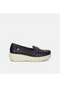 Mocasines Para Mujer Bata Comfit Negro Kelly Mara Flat de BATA COMFIT