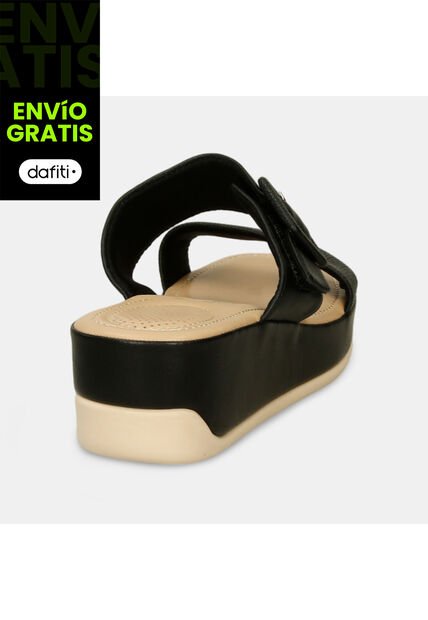 Sandalias Para Mujer Bata Comfit Negro Jacinta