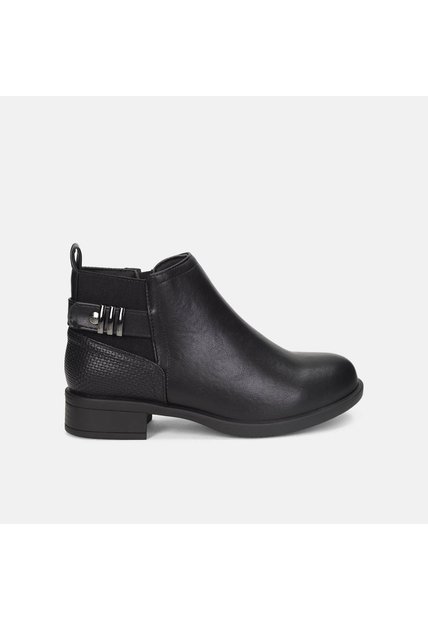 Botines Para Mujer Bata Comfit Negro Qincy
