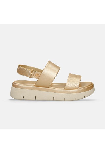 Sandalias Para Mujer Bata Comfit Champaña Jova Felicia