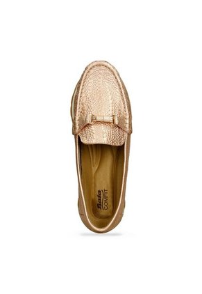 Mocasines Oro Rosa Bata Comfit Huli Mujer