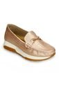 Mocasines Oro Rosa Bata Comfit Huli Mujer de BATA COMFIT
