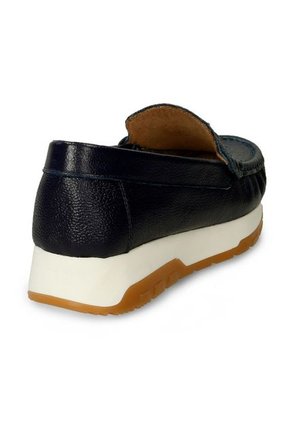 Mocasines Azul Bata Comfit Huli Mujer