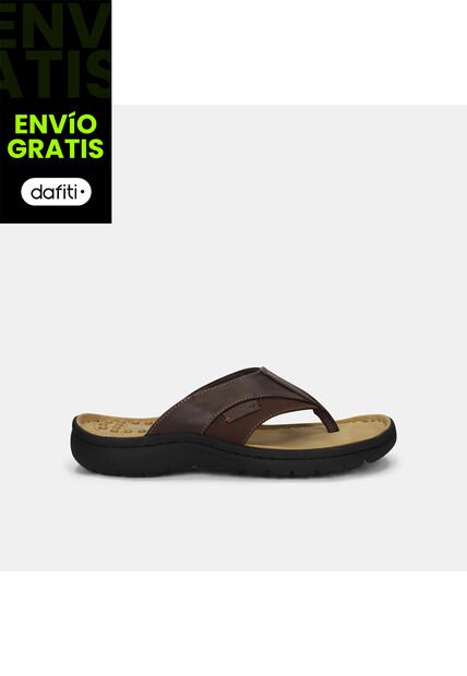 Sandalias Para Hombre Bata Comfit Café Oscuro Novak Chot