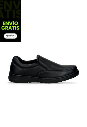 Mocasines Para Hombre Bata Comfit Negro Lucas Moc BATA COMFIT