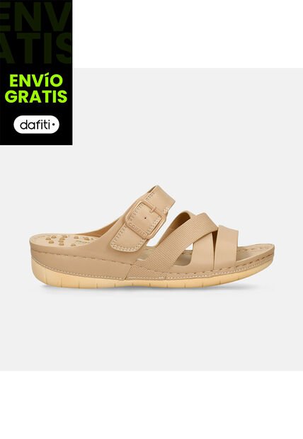 Sandalias Para Mujer Bata Comfit Nude Jylta