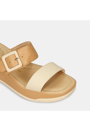 Sandalias Para Mujer Bata Comfit Camel Jacinta