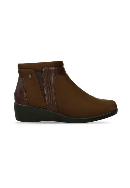 Botines Para Mujer Bata Comfit Café Ilvi