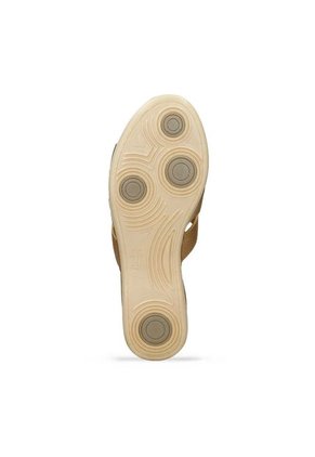 Sandalias Champaña Bata Comfit Hadya Mujer