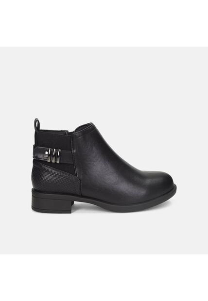 Botines Para Mujer Bata Comfit Negro Qincy