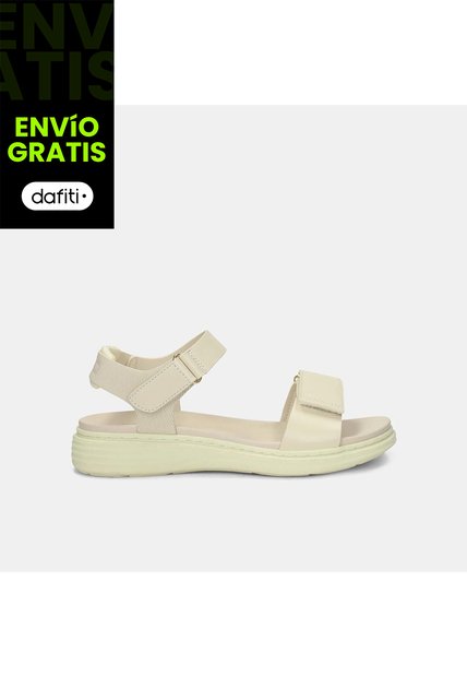 Sandalias Para Mujer Bata Comfit Beige Aurora