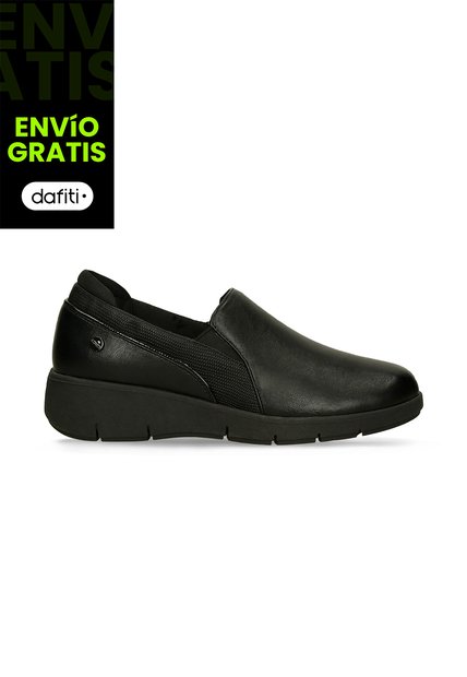 Mocasines Para Mujer Bata Comfit Negro Ilai