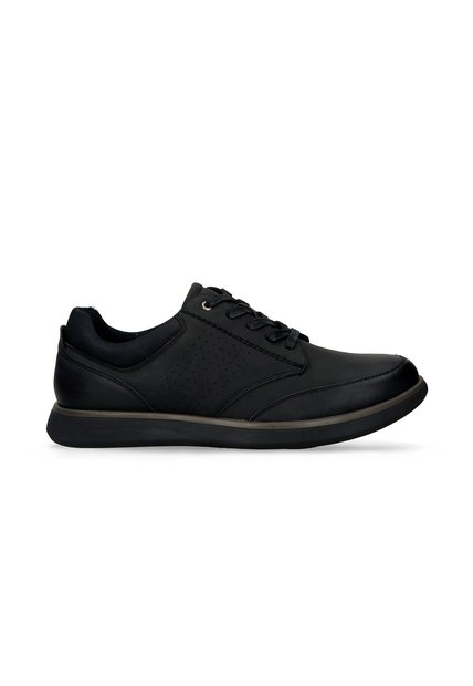 Zapatos Casuales Para Hombre Bata Comfit Negro Link Cor