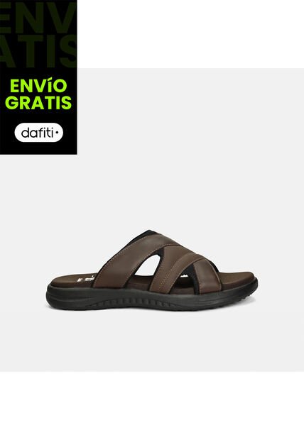 Sandalias Para Hombre Bata Comfit Chocolate Marlon Chot