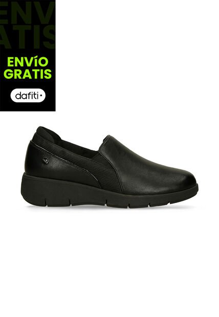 Mocasines Para Mujer Bata Comfit Negro Ilai
