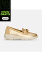 Mocasines Para Mujer Bata Comfit Champaña Jina Fiona de BATA COMFIT