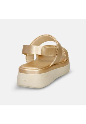 Sandalias Para Mujer Bata Comfit Champaña Jova Felicia