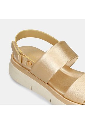 Sandalias Para Mujer Bata Comfit Champaña Jova Felicia