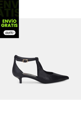 Tacones Para Mujer Bata Red Label Negro Peony BATA RED LABEL